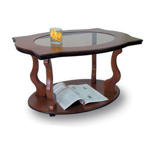 Журнальный столик из массива дуба Берже-3С